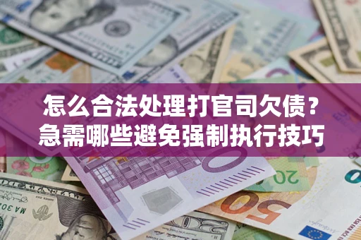 武汉怎么合法处理打官司欠债？急需哪些避免强制执行技巧？